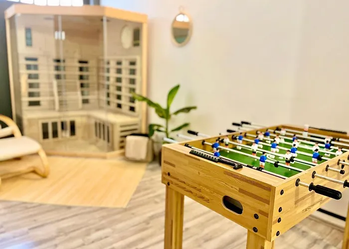 Wellness - Sauna - 3 Schlafzimmer - 6 Personen - Zentrum Apartment *